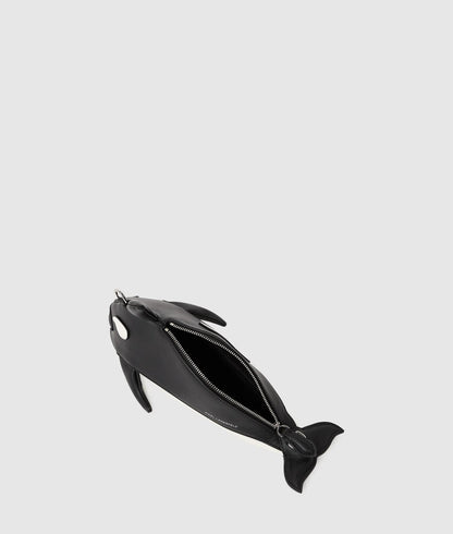 KarlLagerfeld Ikon Orca Crossbody Bag Black