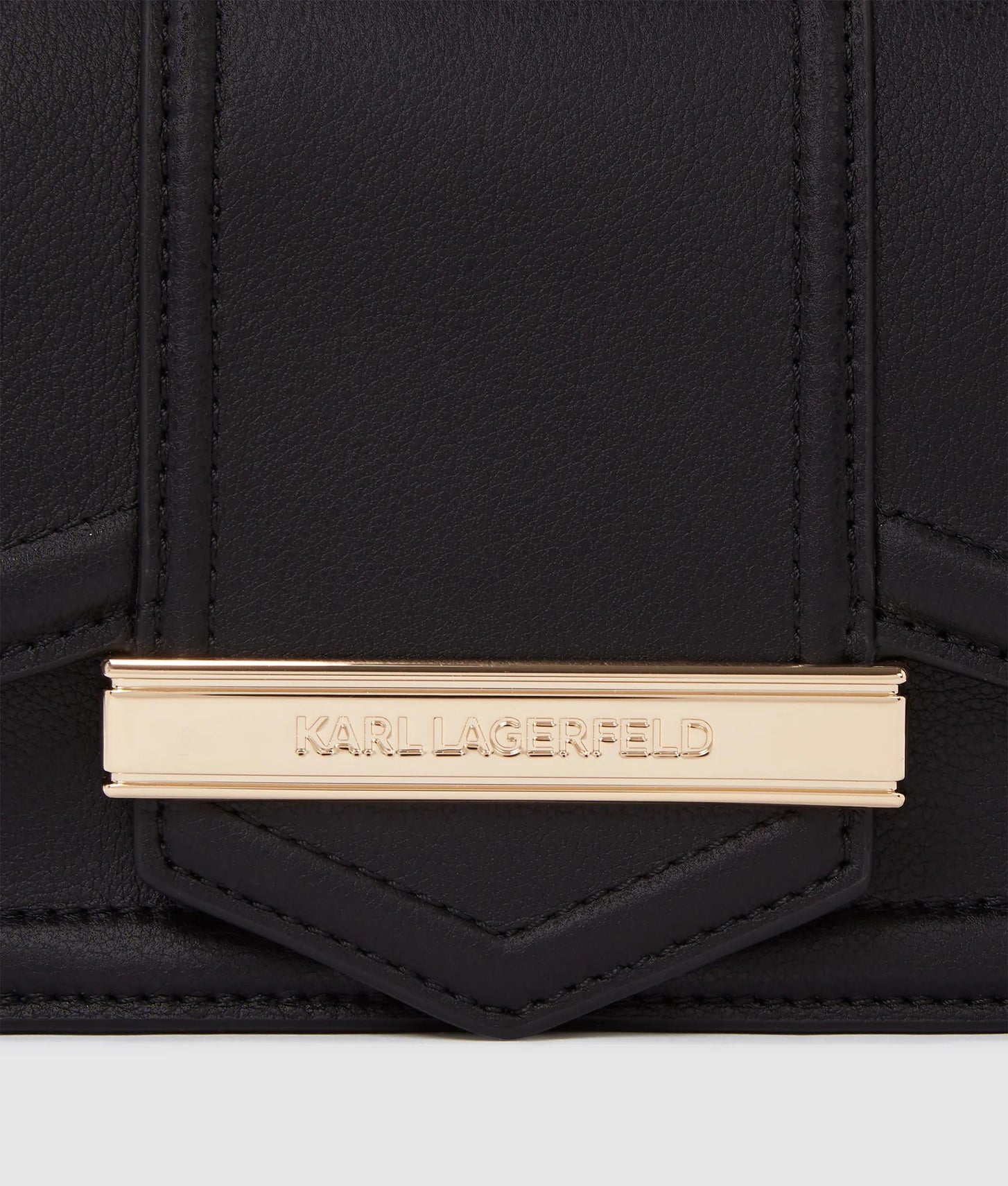 KarlLagerfeld Knova Small Crossbody Bag Black/Gold