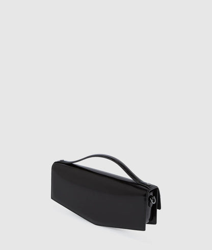 KarlLagerfeld Kl Studio Autograph Shoulder Bag Black-Nickel