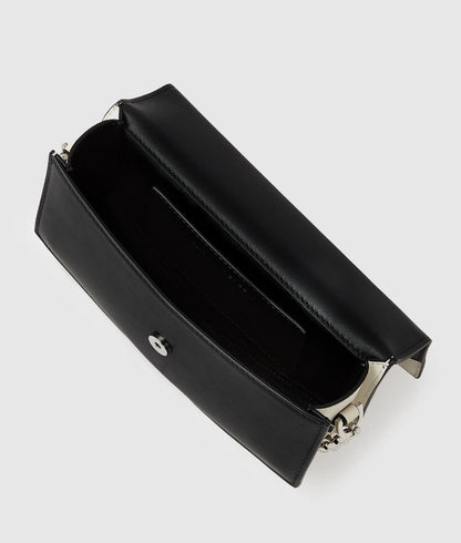 KarlLagerfeld Kl Studio Autograph Monochrome Crossbody Bag Black/White
