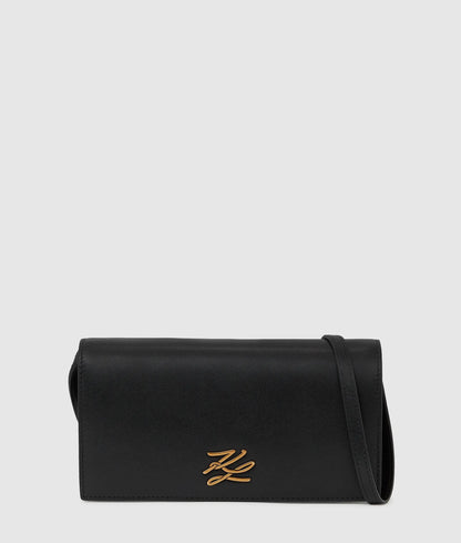 KarlLagerfeld Kautograph Mini Crossbody Bag Black/Gold