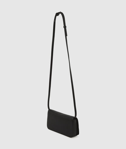 KarlLagerfeld Kautograph Patch Mini Crossbody Bag Black-Nickel
