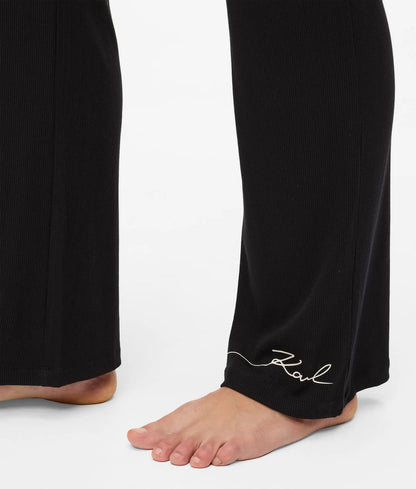 Karl Lagerfeld Signature Loungewear Tank Top Black