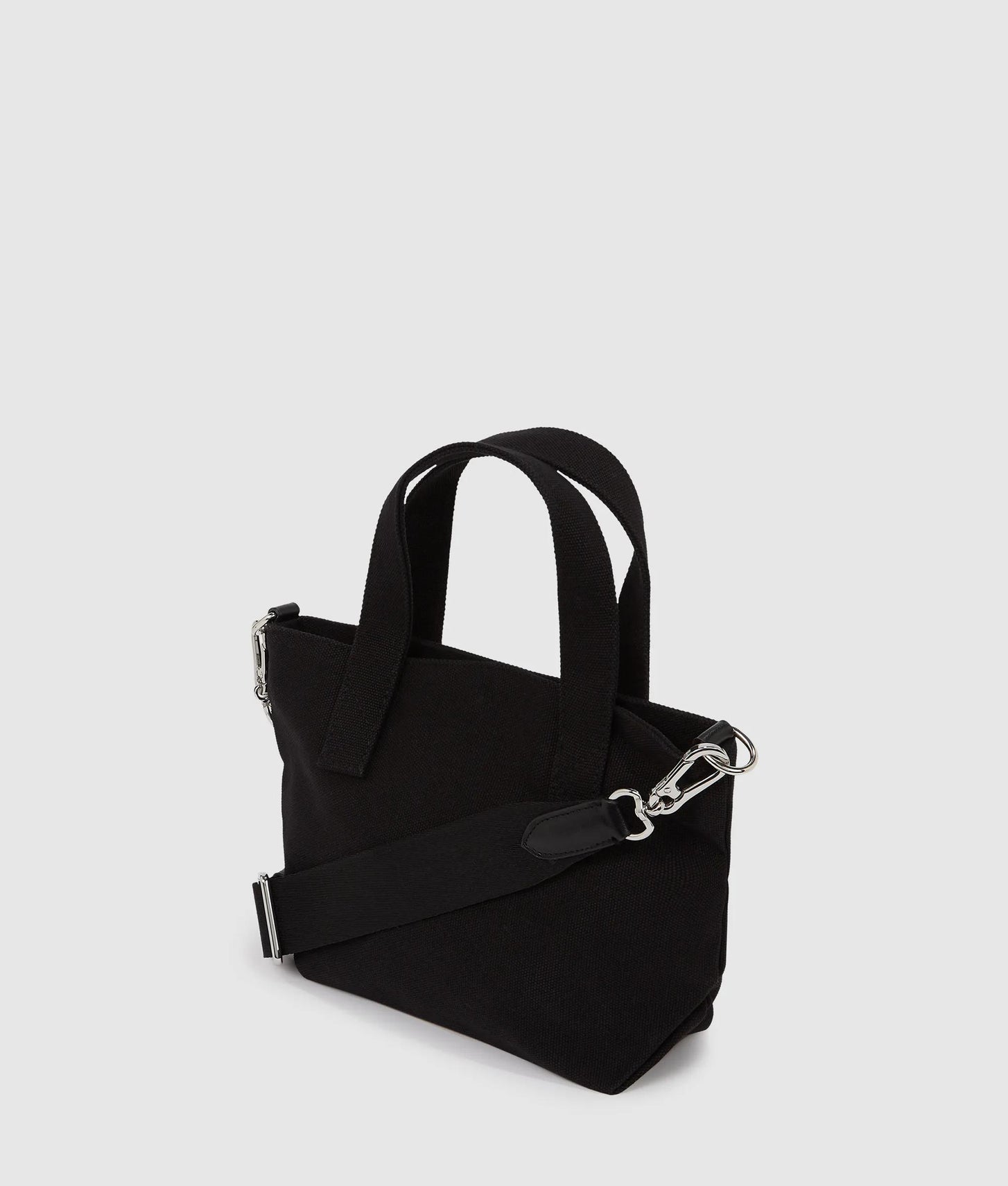 KarlLagerfeld Ikon Circle Rhinestones Shopper Black