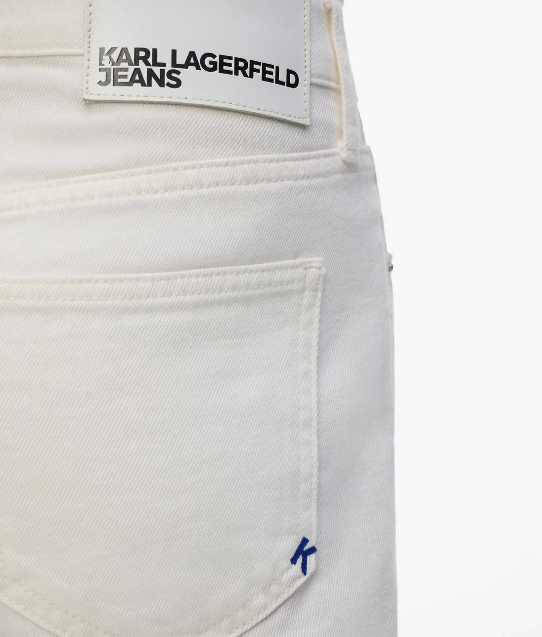 KarlLagerfeld Box Logo Camera Bag Egret