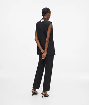 KarlLagerfeld Kdaily Mini Pocket Tote Bag Black-Nickel