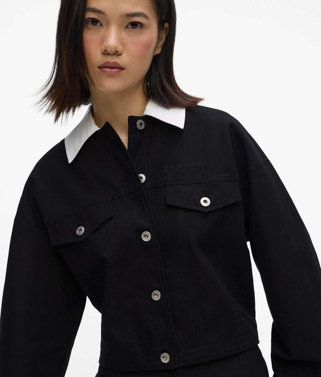 KarlLagerfeld Karl Quote Mini Tote Bag Black