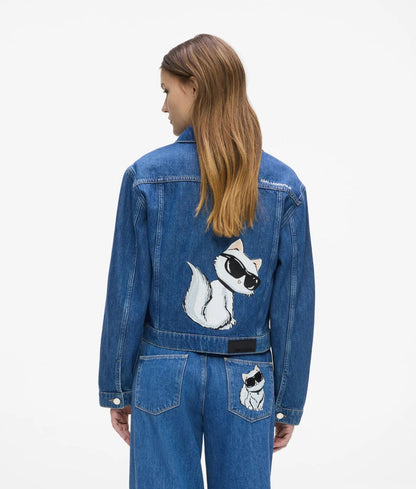 KarlLagerfeld Ikon Nylon Small Tag Tote Bag Black