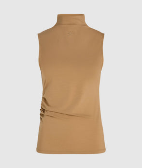 KarlLagerfeld Kdaily Small Suede Tote Bag Caramel