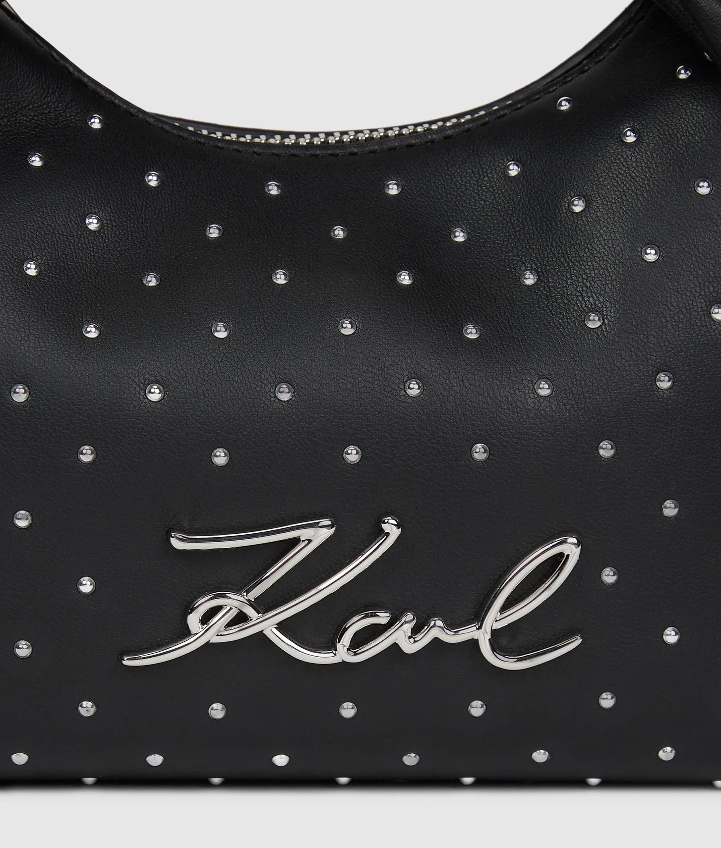 KarlLagerfeld Ksoiree Mini Bow Crossbody Bag Black Embellishment