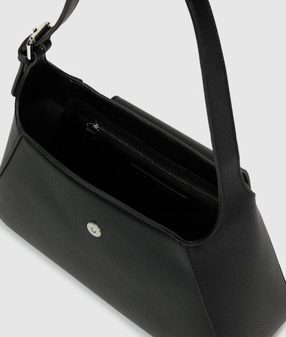 KarlLagerfeld Rue St-Guillaume Metal Shoulder Bag Black