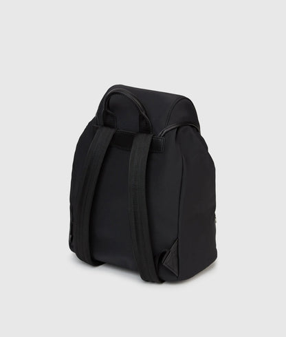 KarlLagerfeld Ikon Nylon Tag Backpack Black