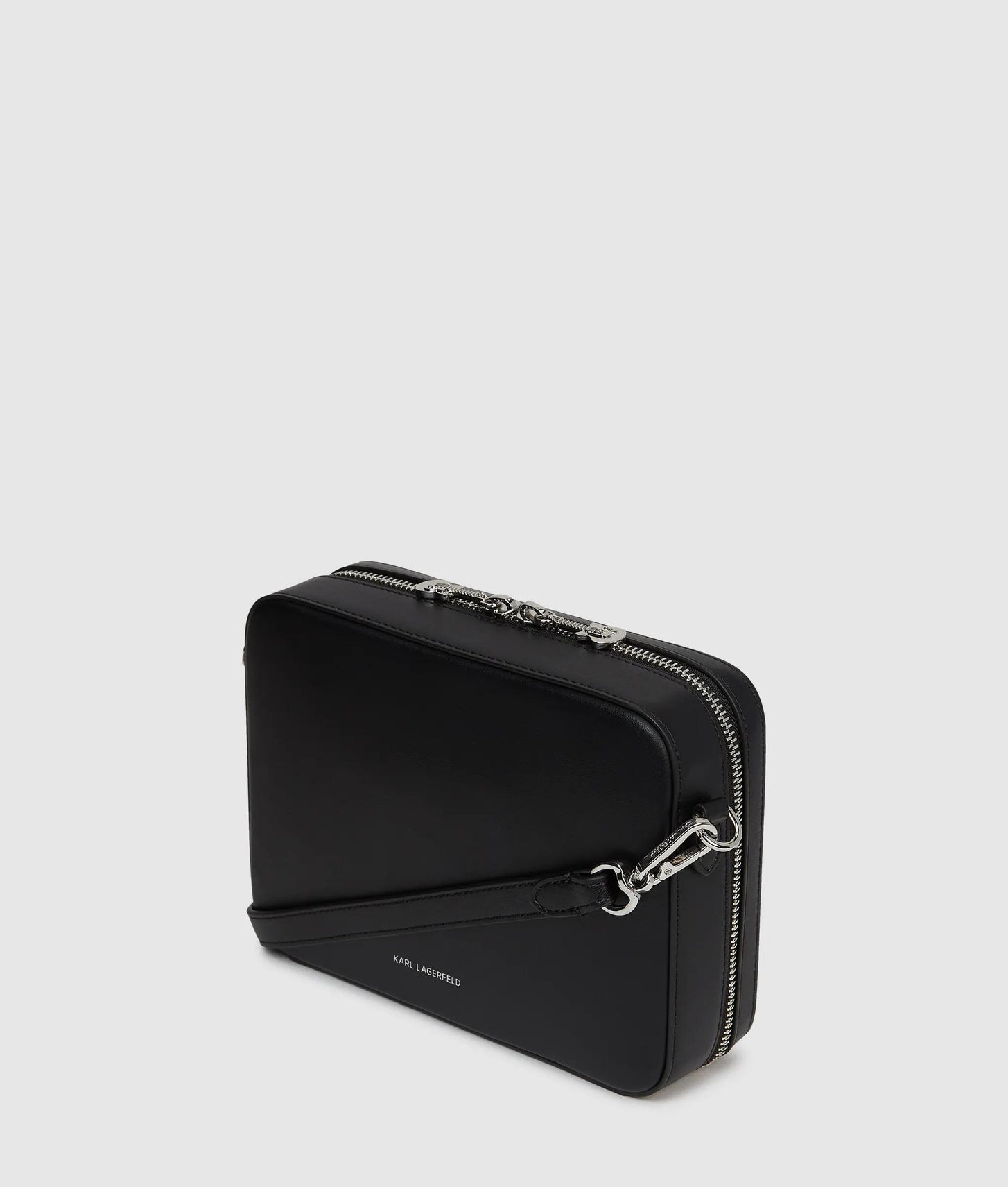 KarlLagerfeld Ikon Record Turntable Bag Black