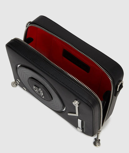 KarlLagerfeld Ikon Record Turntable Bag Black