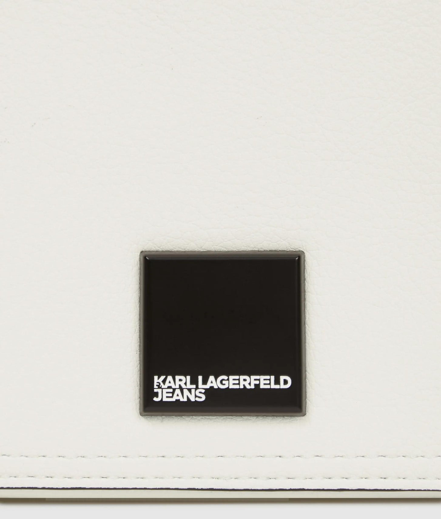KarlLagerfeld Box Logo Camera Bag Egret