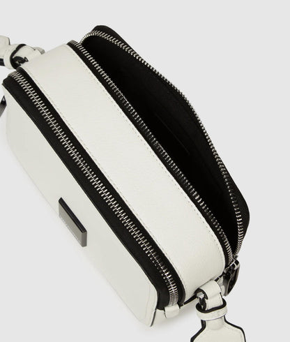 KarlLagerfeld Box Logo Camera Bag Egret