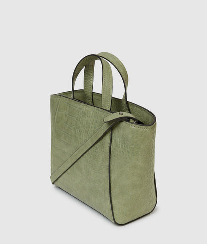KarlLagerfeld Croco Mini Tote Bag Tea