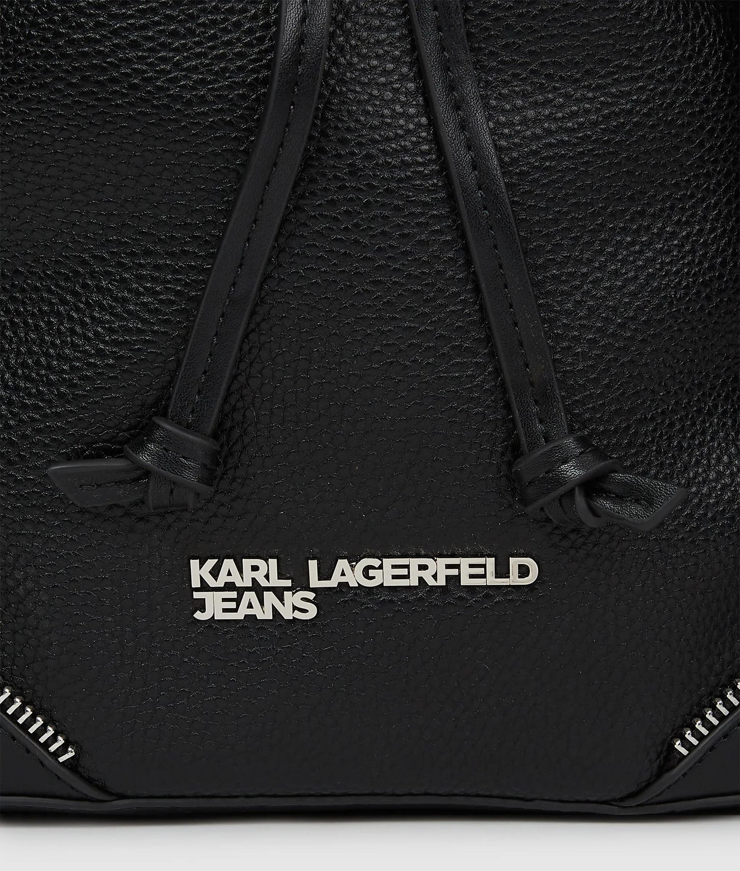 KarlLagerfeld Rebel Bucket Bag Black