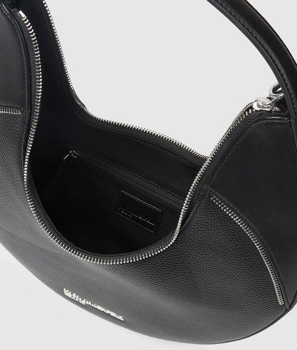 KarlLagerfeld Rebel Hobo Bag Black