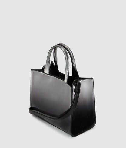 KarlLagerfeld Rue St-Guillaume Degrade Mini Tote Bag Degrade Black Grey