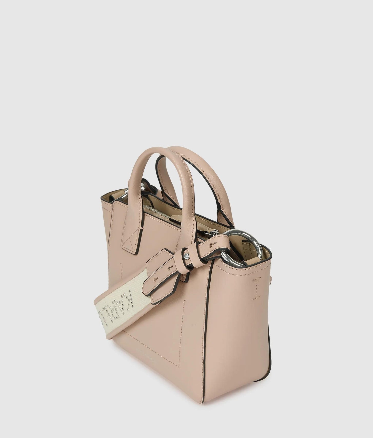 KarlLagerfeld Kdaily Mini Pocket Tote Bag Pink