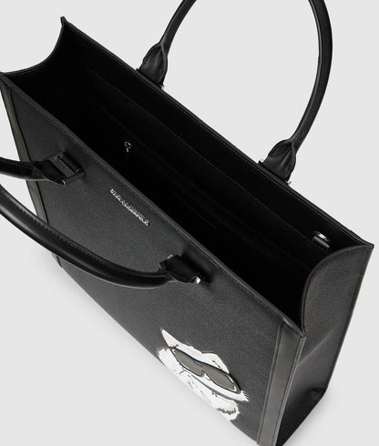 KarlLagerfeld Ikon Choupette Tote Bag Black