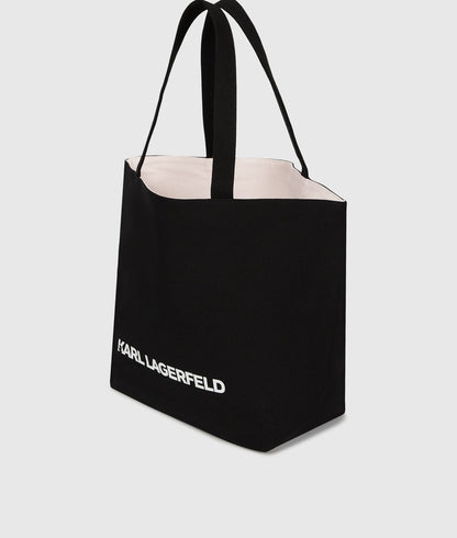 KarlLagerfeld Ikon Choupette Reversible Shopper Black
