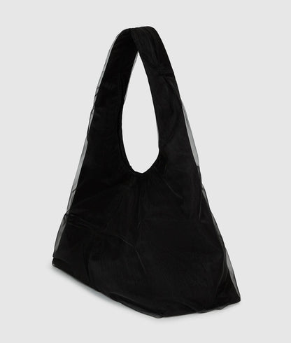 KarlLagerfeld Rue St-Guillaume Mesh Hobo Bag Black