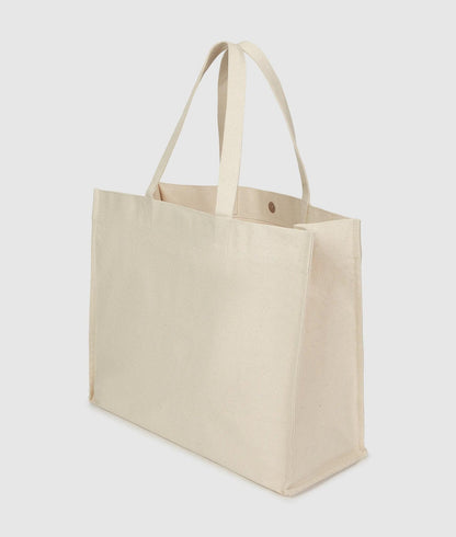 KarlLagerfeld Floral Print Shopper Natural