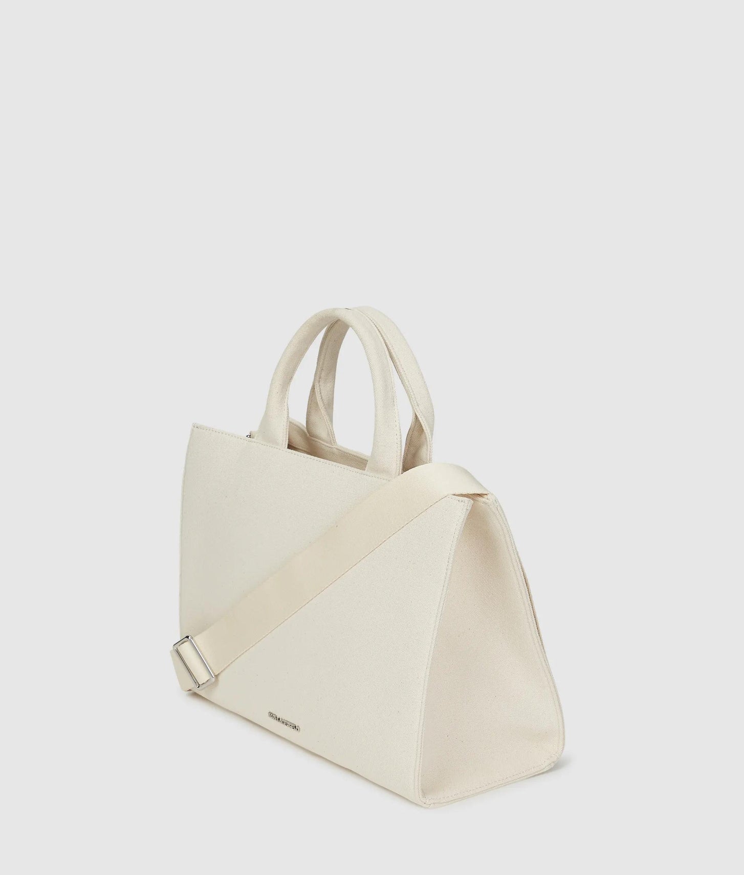 KarlLagerfeld Ikon Choupette Medium Square Tote Bag Natural
