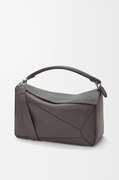 Loewe Large Puzzle bag in supple grained calfskin