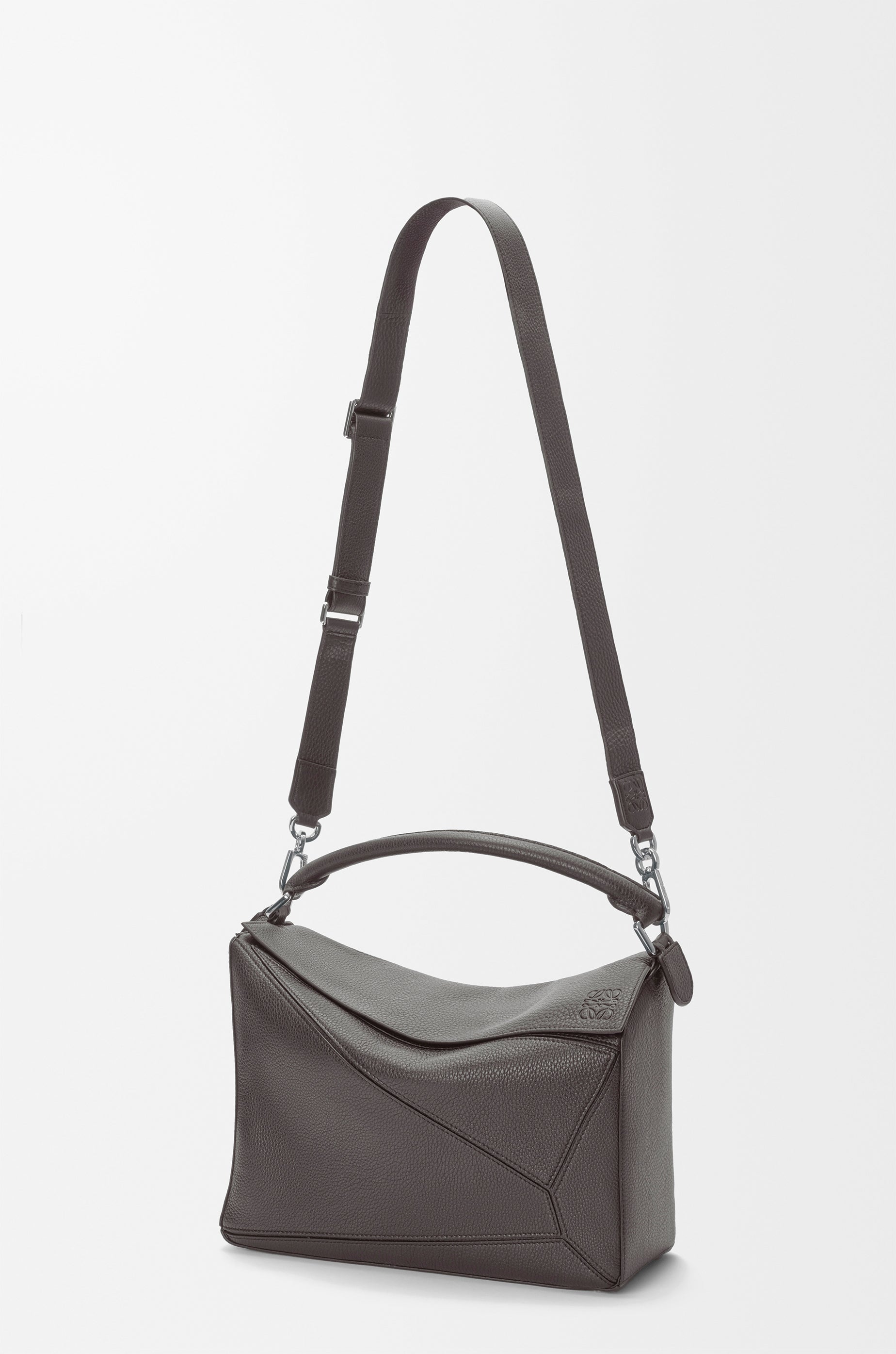 Loewe Large Puzzle bag in supple grained calfskin