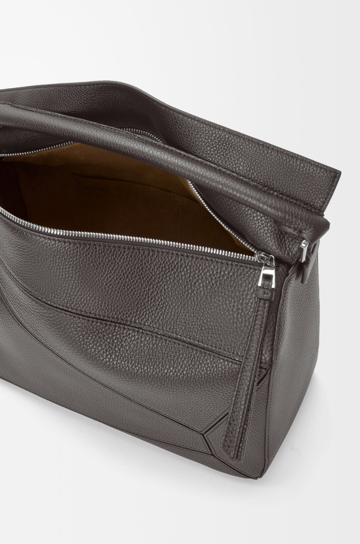 Loewe Large Puzzle bag in supple grained calfskin
