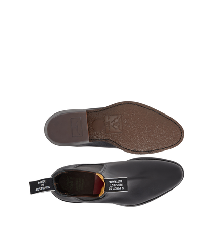 Lady Yearling boot black yearling leather