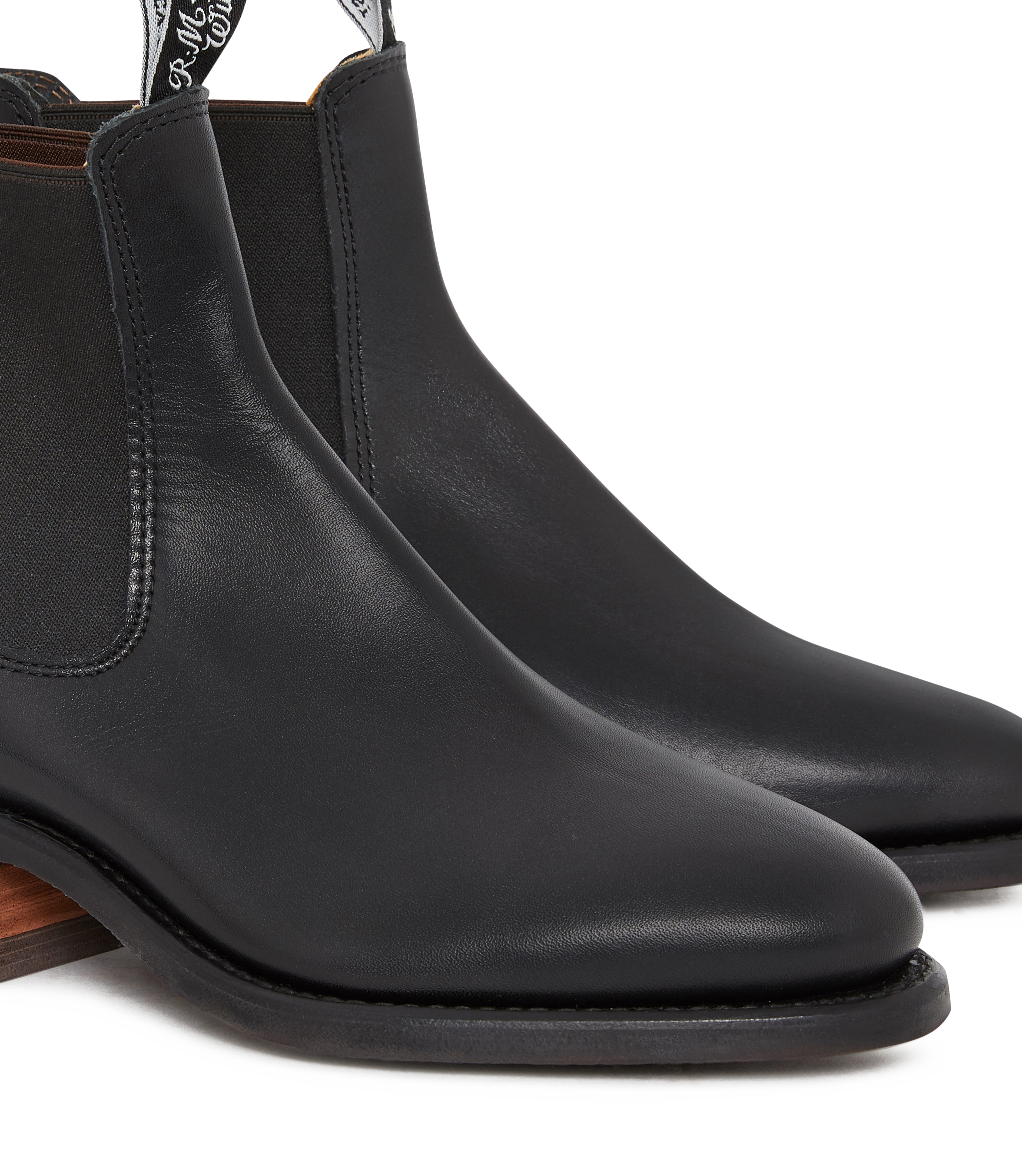 Lady Yearling boot black yearling leather