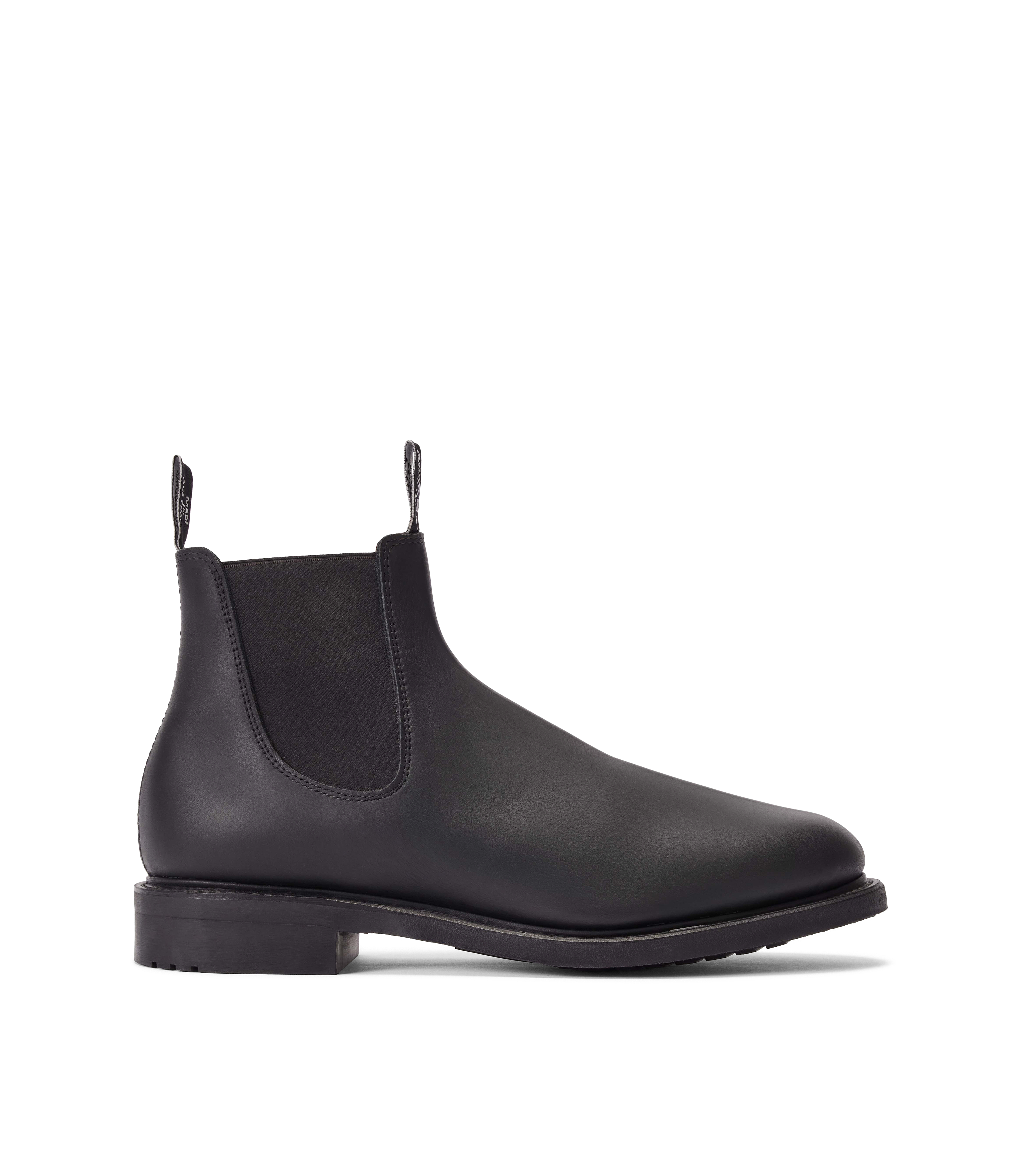 Gardener boot black oiled leather
