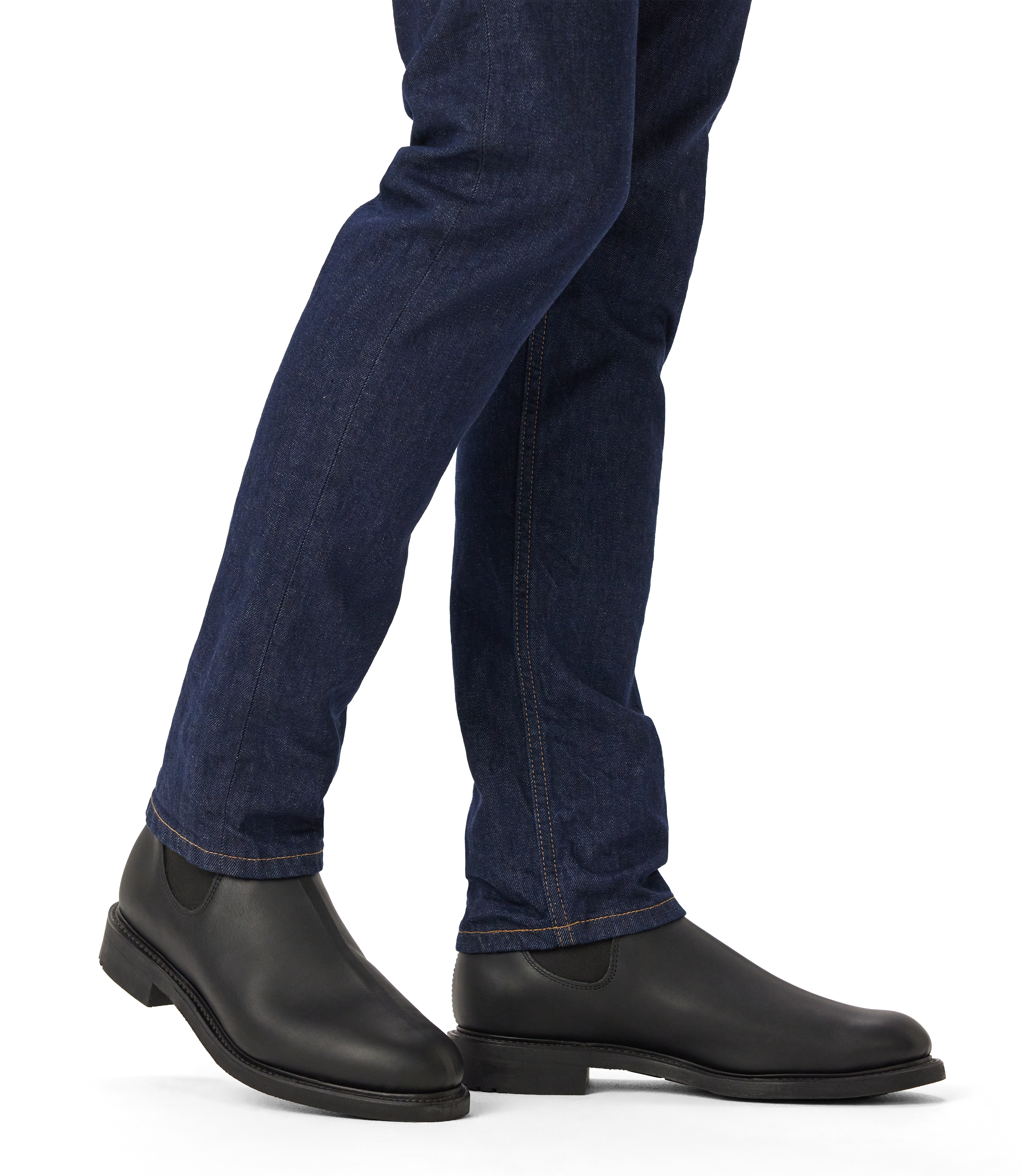 Gardener boot black oiled leather