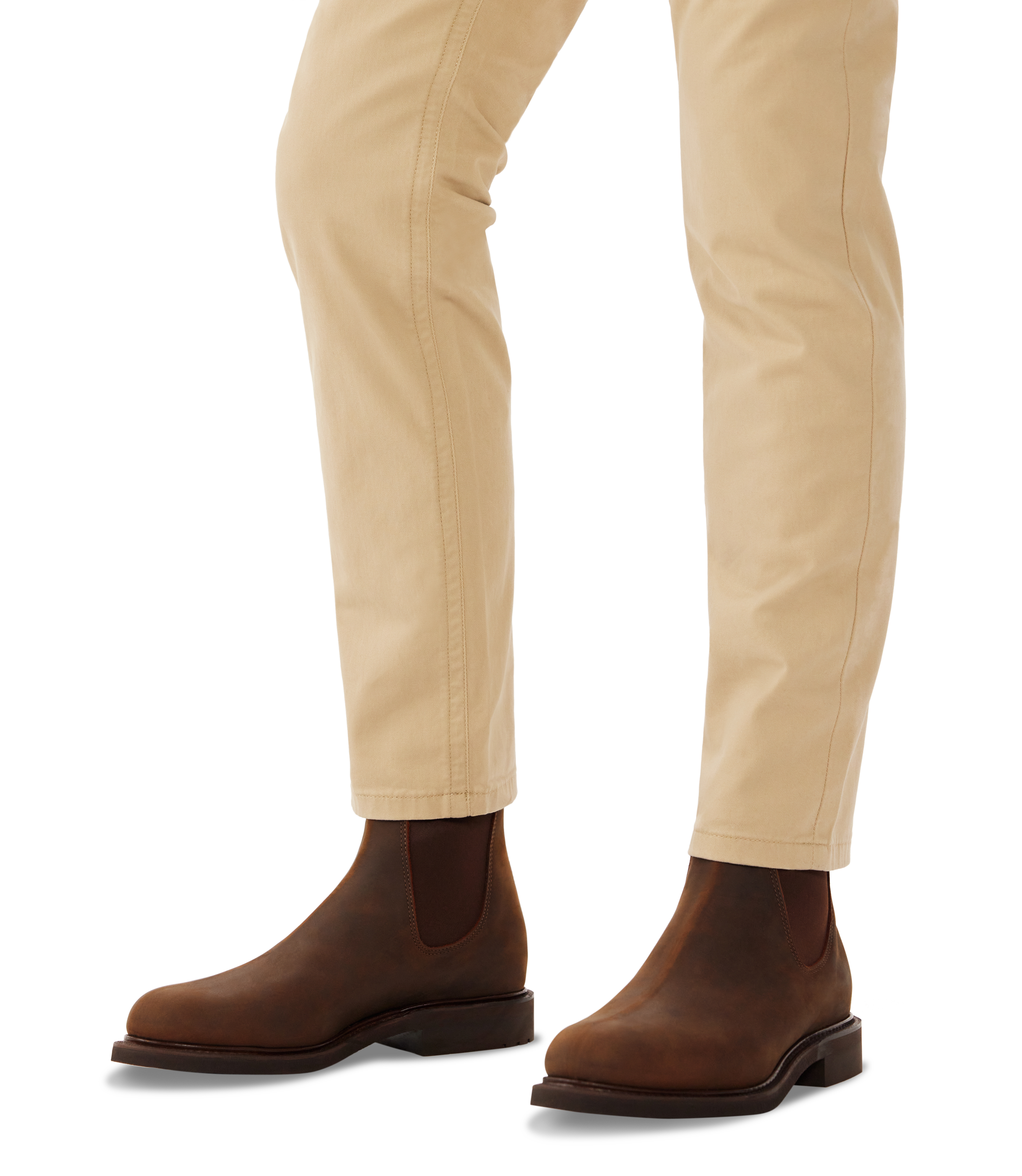 Gardener boot bark oiled nubuck leather