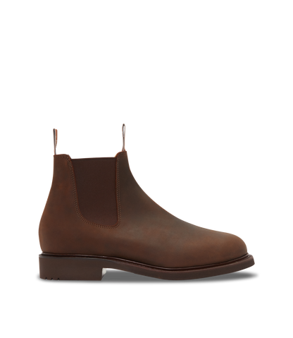 Gardener boot bark oiled nubuck leather