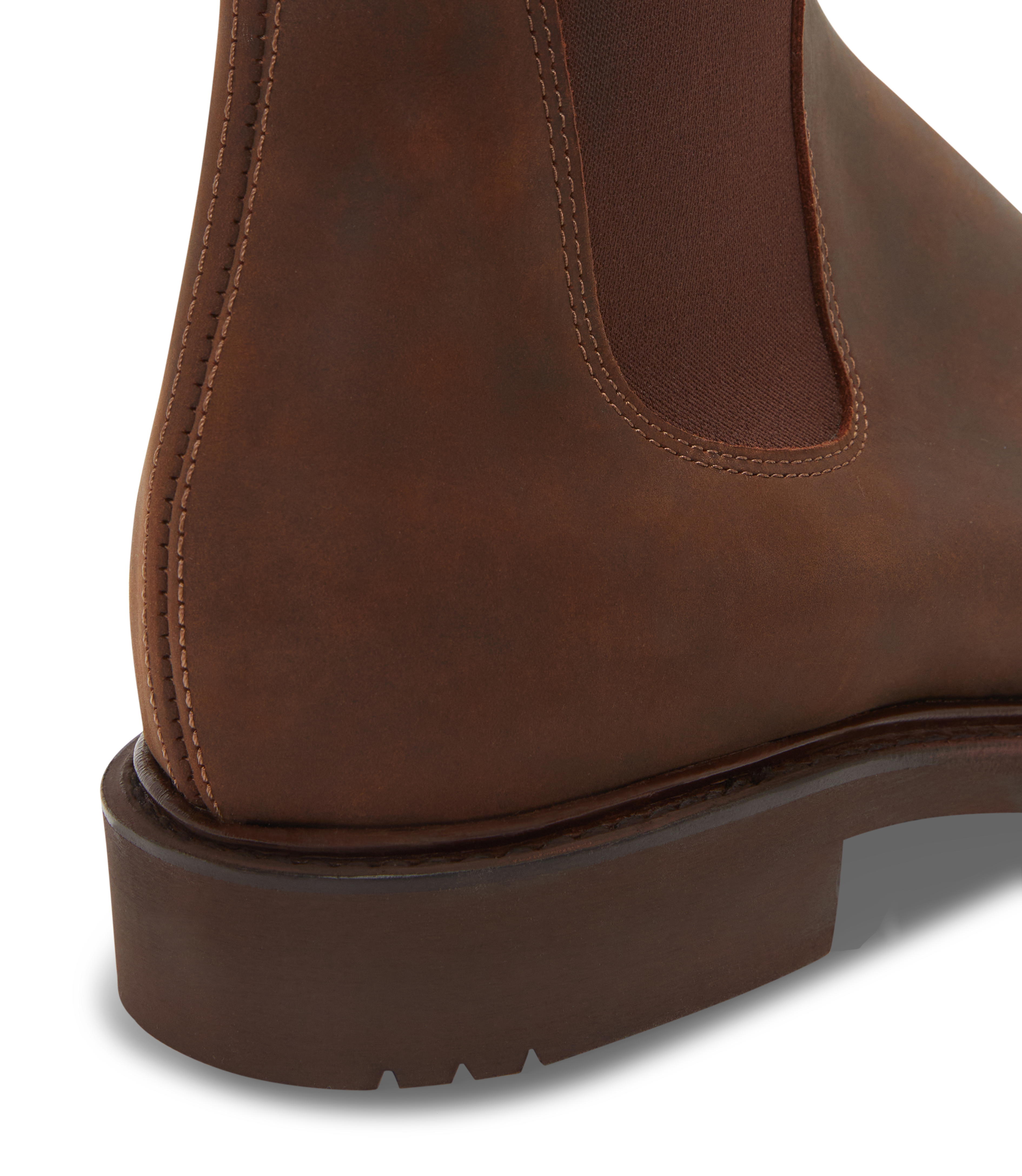 Gardener boot bark oiled nubuck leather