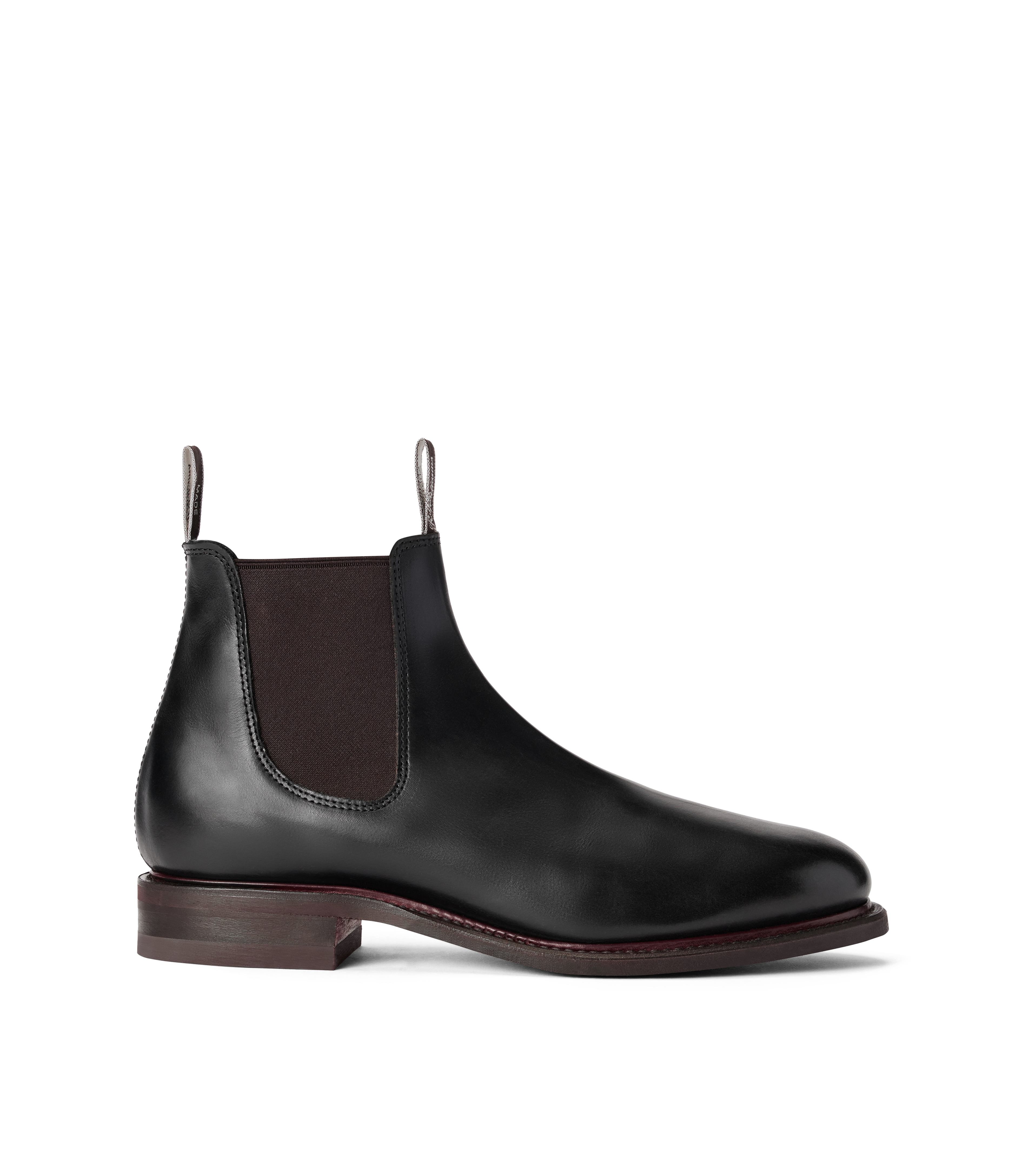 Urban Turnout boot nero pull-up leather