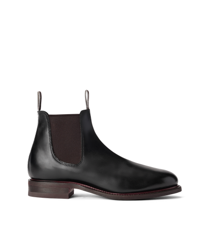 Urban Turnout boot nero pull-up leather