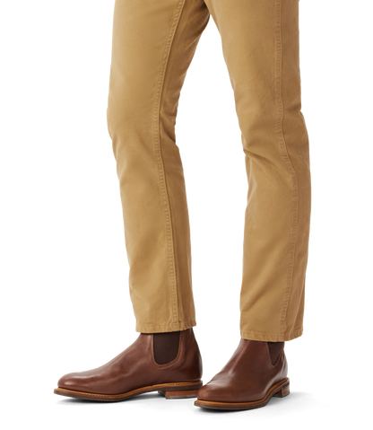 Urban Turnout boot dark tan pull-up leather