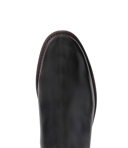 Urban Turnout boot nero pull-up leather
