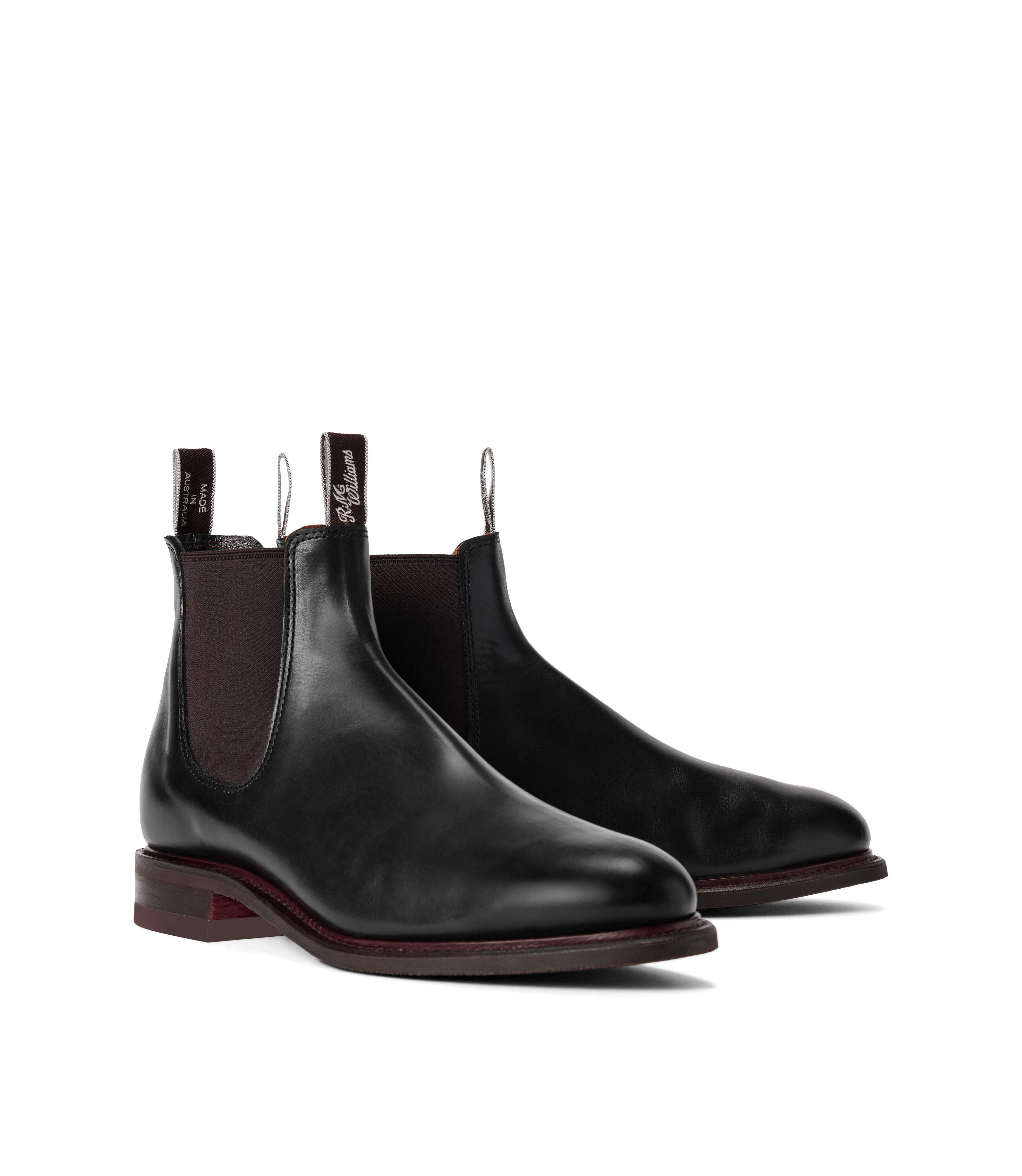 Urban Turnout boot nero pull-up leather