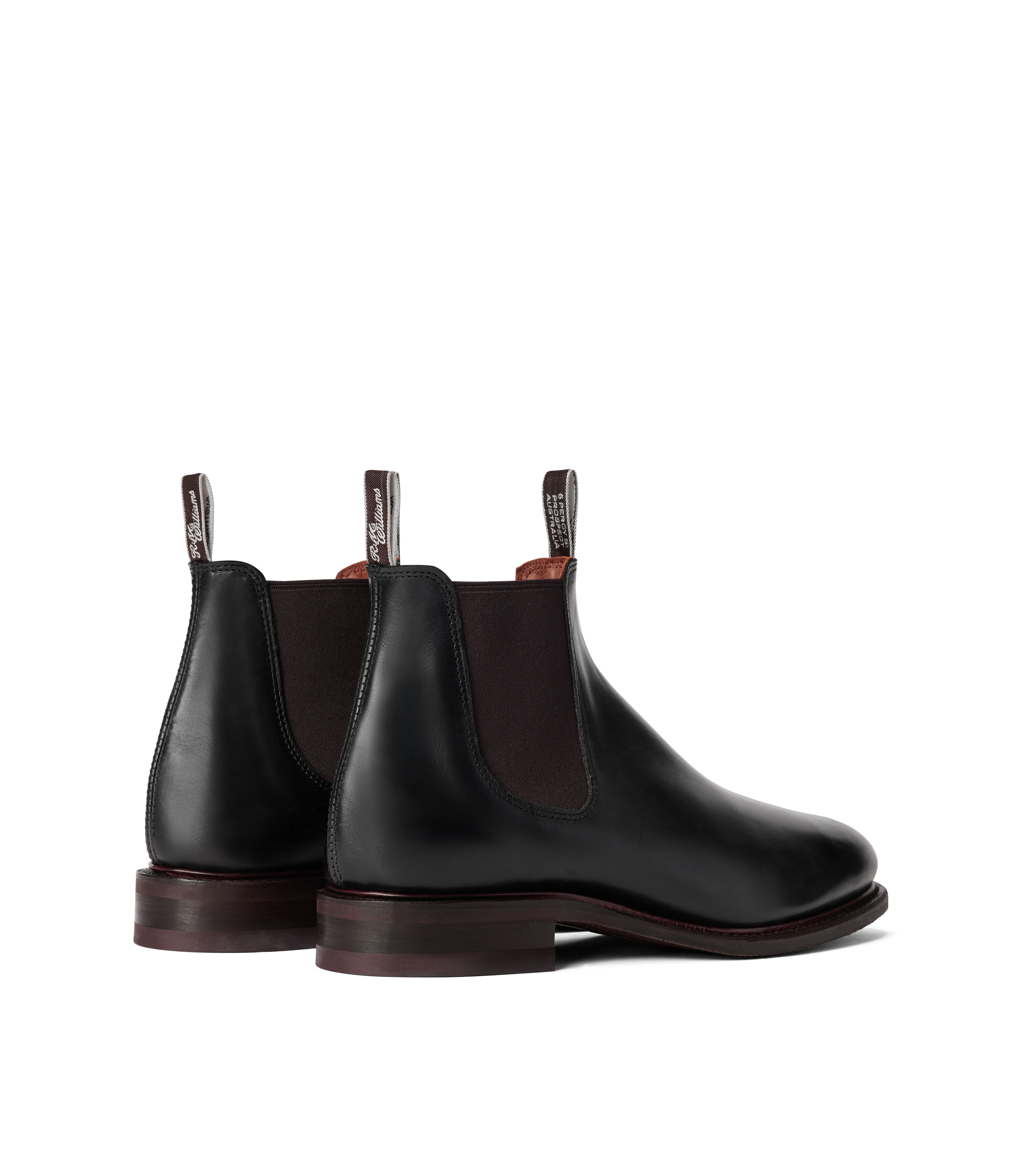 Urban Turnout boot nero pull-up leather