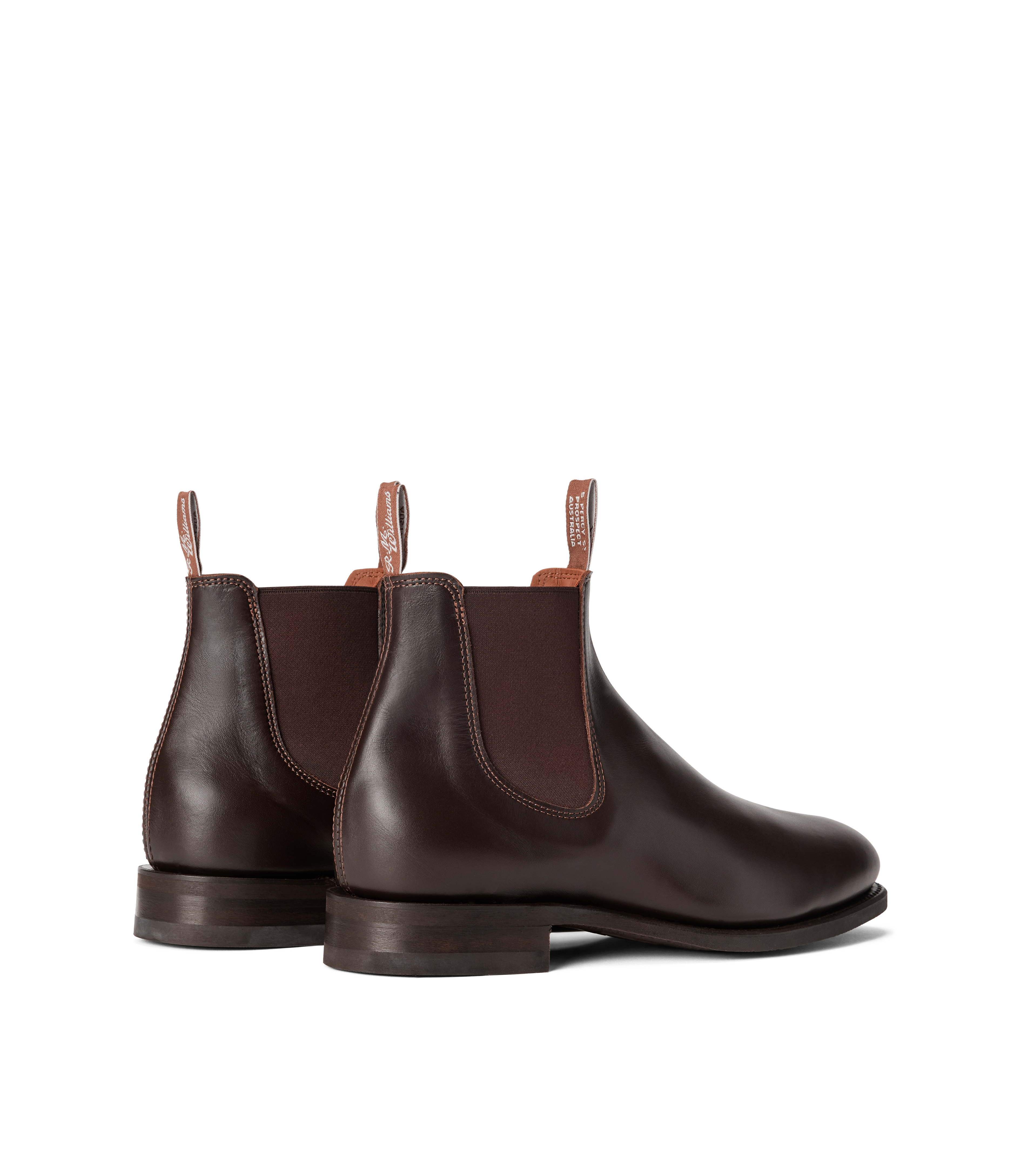 Turnout boot chestnut yearling leather