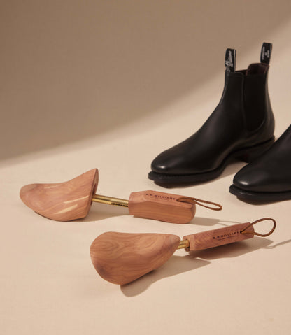 Signature Craftsman boot black veal calf leather