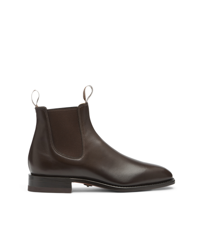 Signature Craftsman boot chestnut veal calf leather