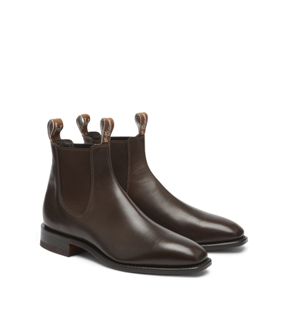 Signature Craftsman boot chestnut veal calf leather